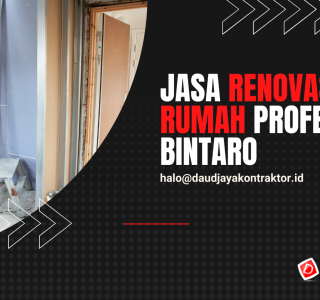 Jasa Renovasi Rumah Profesional Bintaro
