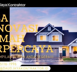 Jasa renovasi rumah terpercaya Cikarang