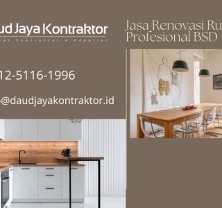 Jasa Renovasi Rumah Profesional BSD