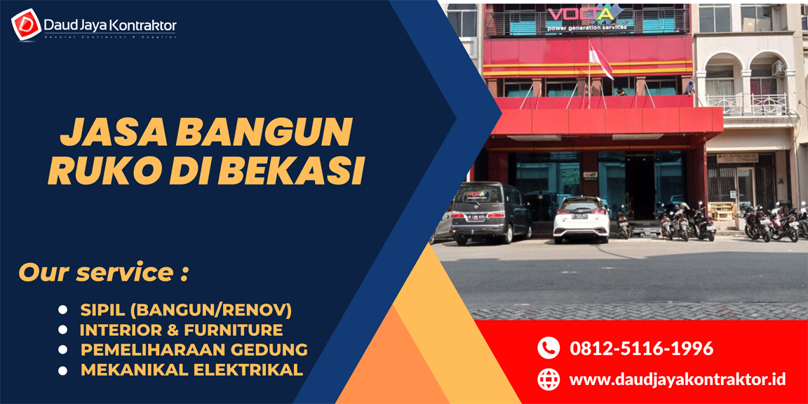 Jasa Bangun Ruko di Bekasi