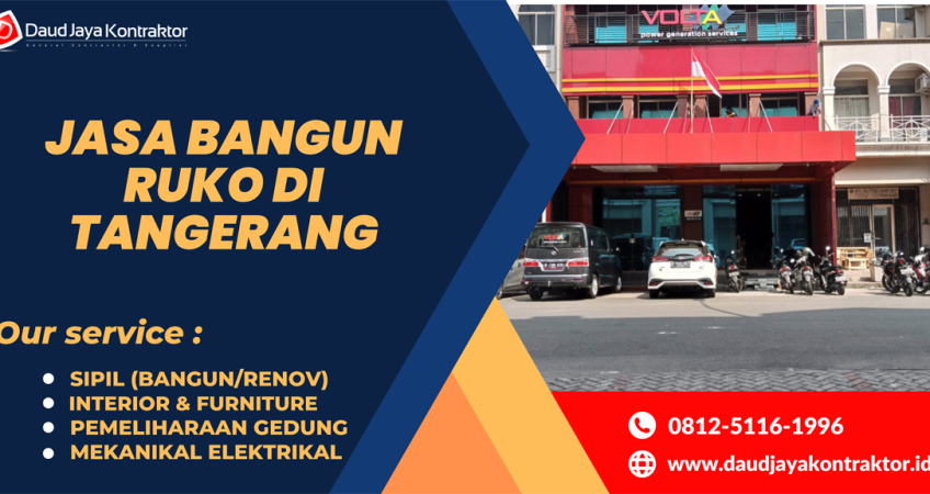Jasa Bangun Ruko di Tangerang