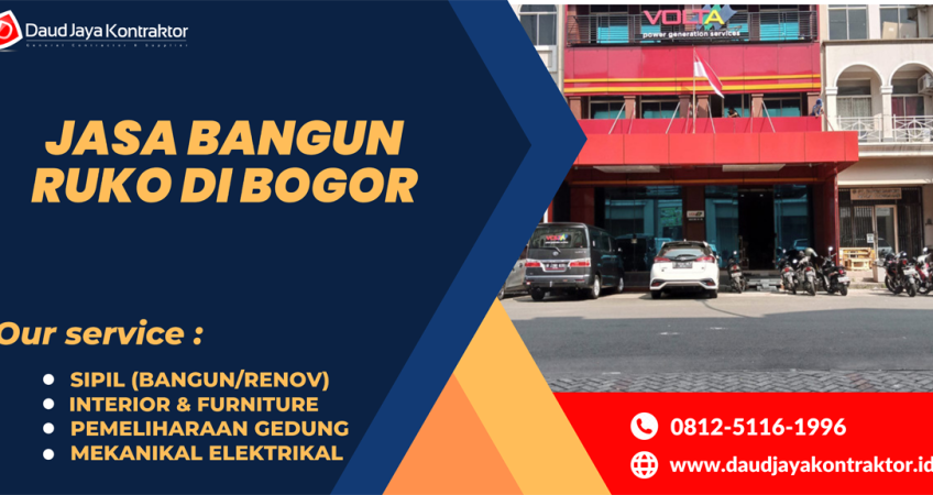 Jasa Bangun Ruko di Bogor
