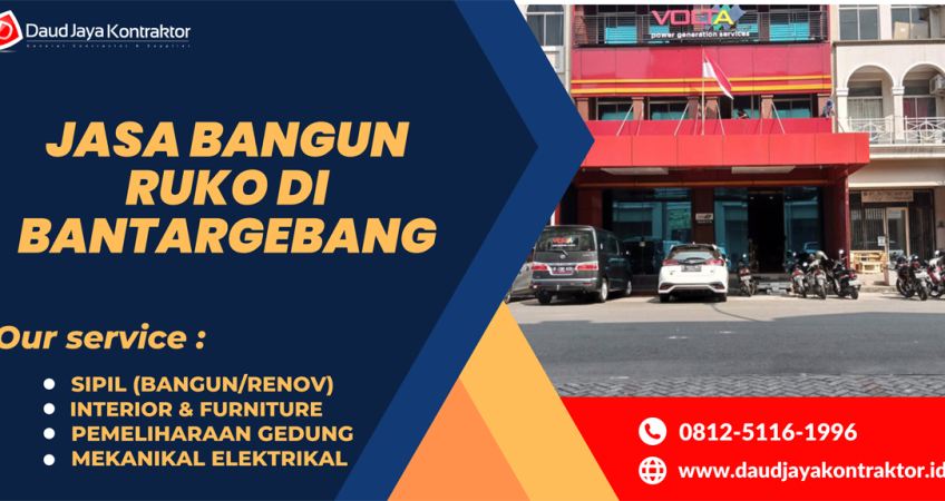 jasa banguna ruko di Bantargebang