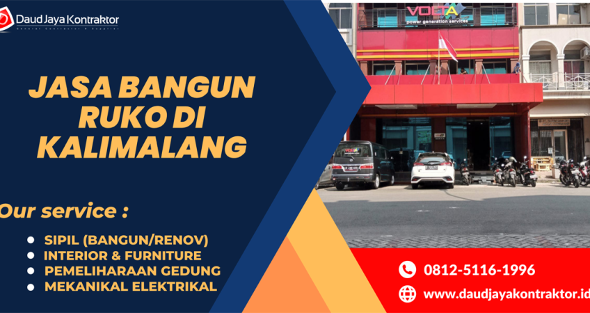 jasa bangun ruko di kalimalang