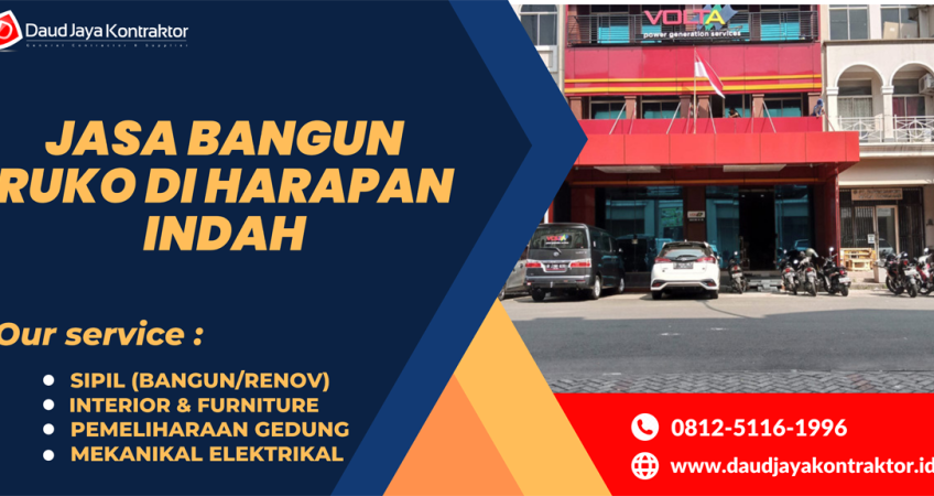 Jasa Bangun Ruko di Harapan Indah Bekasi